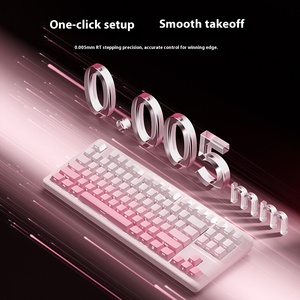 Xinmeng butfly B87 từ trục Bàn phím chuyên nghiệp có dây kép USB không thấm nước bàn phím cơ khí cho chơi game - Product Image 5