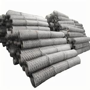 Rete metallica tessuta esagonale galvanizzata e gabbione rinforzato con rete metallica rivestita in pvc - Product Image 1