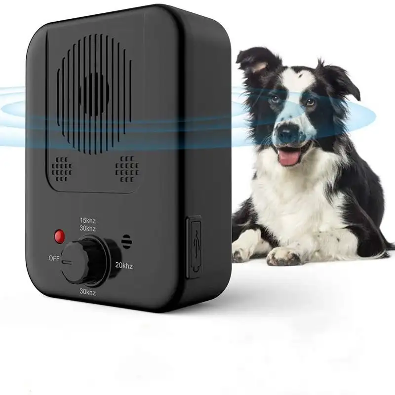 K4 dispositivo antiabbaio ad ultrasuoni Pet Dog Anti Barking Control ricaricabile repellente per cani Trainer Training Bark deterrente Drop Ship
