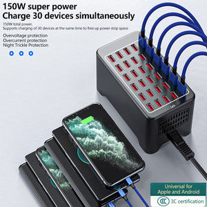 150W High-<strong>Power</strong> Fast Charging 15-Port <strong>USB</strong> Interface Charger 1A2A Multi-Port <strong>USB</strong> <strong>Power</strong> Charger 100W <strong>Output</strong> <strong>Power</strong> - Product Image 2