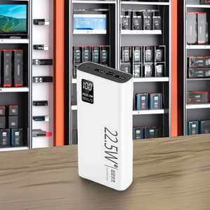 PORPIU 30000mAh Portable <strong>Power</strong> <strong>Bank</strong> Fast Charge 12V Double Bidirectional Quick Charge Display <strong>QC3.0</strong> PD22.5W USA Socket Type-C - Product Image 6
