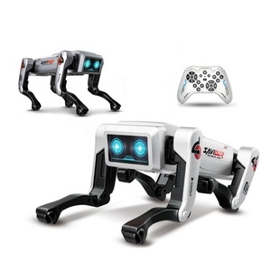 AI programlama akıllı RC mekanik köpek oyuncak dil etkileşimi uzaktan kumanda Stunt eylem Robot köpek hikayesi ile ışık ve müzik
