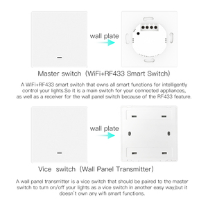 2022新设计wifi遥控开关家庭自动化无线开关，带图雅应用控制功能 - Product Image 4