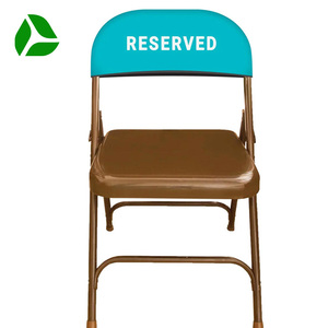 Custom Logos Chair Cover Sublimation Printed Party <strong>Matches</strong> Events Designs VIP <strong>New</strong> Members Reserved Chair Covers - Product Image 5