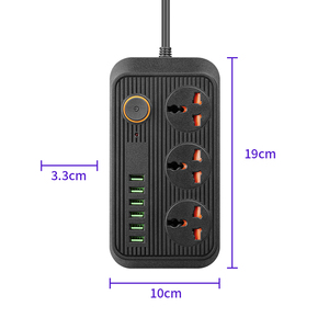 USB-Buchse Multifunktions-Steck platine mit Kabelsc halter Stecker Home porös Smart Custom - Product Image 4