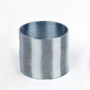 Ücretsiz örnekleri Mini gökkuşağı sihirli çelik tel oyuncak sıkıştırma Metal <span class=keywords><strong>Slinky</strong></span> bahar - Product Image 2