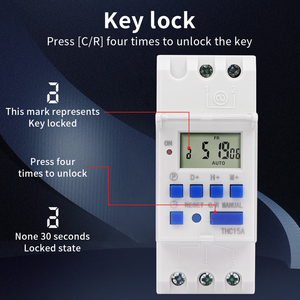 Commercio all'ingrosso digitale elettronico Timer schermo LCD Smart programmabile Timer digitale interruttore di temporizzazione di controllo