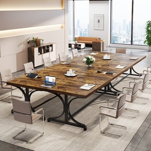 Per Tribesigns 62.4 \ "Design moderno legno Multi-Purpose Executive banco conferenza rettangolo Computer tavolo da pranzo per 4-6 persone - Product Image 4