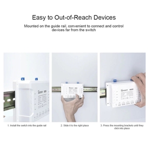 SONOFF 4CH <strong>R3</strong> Wifi Switch 4 Gang DIY Smart Switch APP <strong>Remote</strong> Switch Wireless Smart Home Controller Works - Product Image 5