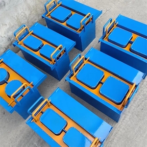 Xách tay lồng vào nhau sản xuất gạch máy miễn phí đốt gạch khối làm khuôn giá máy tiện dụng di động cho Ghana - Product Image 5