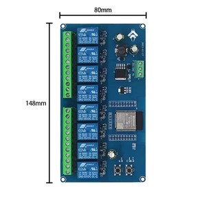 DC5-30V Netzteil ESP32 WiFi BT BLE 8-Kanal-Relais ESP32-WROOM sekundäre Entwicklungs platine - Product Image 5