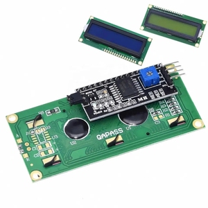 LCD1602 16x2 I2C ekran modülü mavi yeşil ekran Arduino için 5V pcf8arduino IIC adaptörü Llate