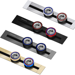 P2 Series Universal Standard Wall-<strong>Embedded</strong> Track <strong>System</strong> Multi-Function Aluminum Alloy Colorful Power Plug &amp; Socket <strong>System</strong> - Product Image 1