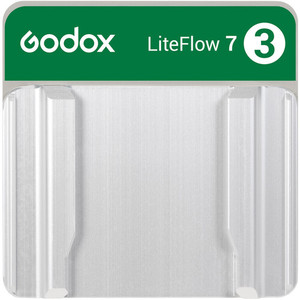 Godox KNOWLED LiteFlow 7 3 <strong>X</strong> 3&quot; Cinema Canvas <strong>Light</strong> Soft <strong>Light</strong> Guide <strong>Light</strong> Control Panel All Metal Reflector - Product Image 6