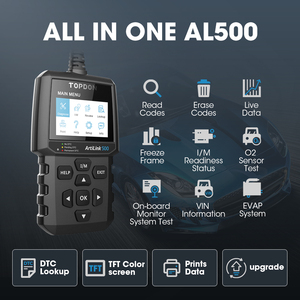 TOPDON Artilink500 AL500 Free Lifetime Update Automobile Vehicle Car Diagnostic Scanner Obd2 Auto Code Reader Scanner - Product Image 2