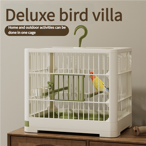 Offres Spéciales maison voyage perroquet Cage oiseau Villa cage à oiseaux poignée oiseau voyage transporteur Cage - Product Image 3
