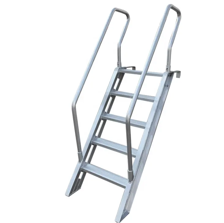Industriële Veiligheid Stalen Ladder Stap Mast Ladder Rvs Zeilboot