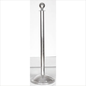 Шар-топ, серебряные барьеры, стойка для отеля, банка, VIP, стойка для очереди, управление бархатными веревками - Product Image 1