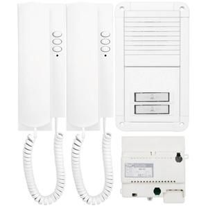 Sistema di interfono porta per una casa bifamiliare, SET 302, tecnologia multi-filo (9019734886) - Product Image 1