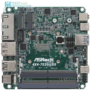 für ASRock ASRockind Einzelplatine Computer 4X4 Motherboard 4X4-7535UD5 für Automatisierungsanwendung mit AMD Ryzen DDR Speicher M.2 - Product Image 1