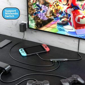 USB C per adattatore HDMI Dock Dex per Galaxy S25/S24/S23/S22/Note20/TabS9/S8 Hub 3.5mm Jack Audio 4K per HDMI USB3.0 PD 60W - Product Image 4