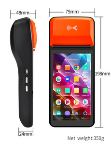 POS PDA Android BT Barcode Camera Scanner Payment Terminal Thermal Receipt Printer Support Google Play E-bolate Loyverse - Product Image 2