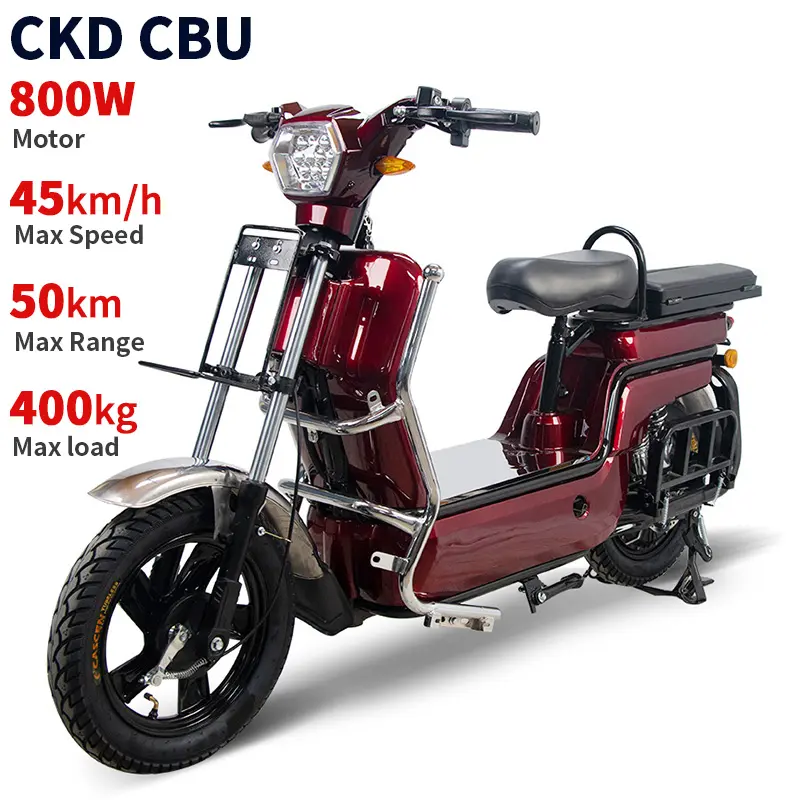 CKD SKD 800 Вт 45 км/ч скорость 50 км дальность действия грузовой завод профессиональный производитель мотоциклов электрический мотоцикл