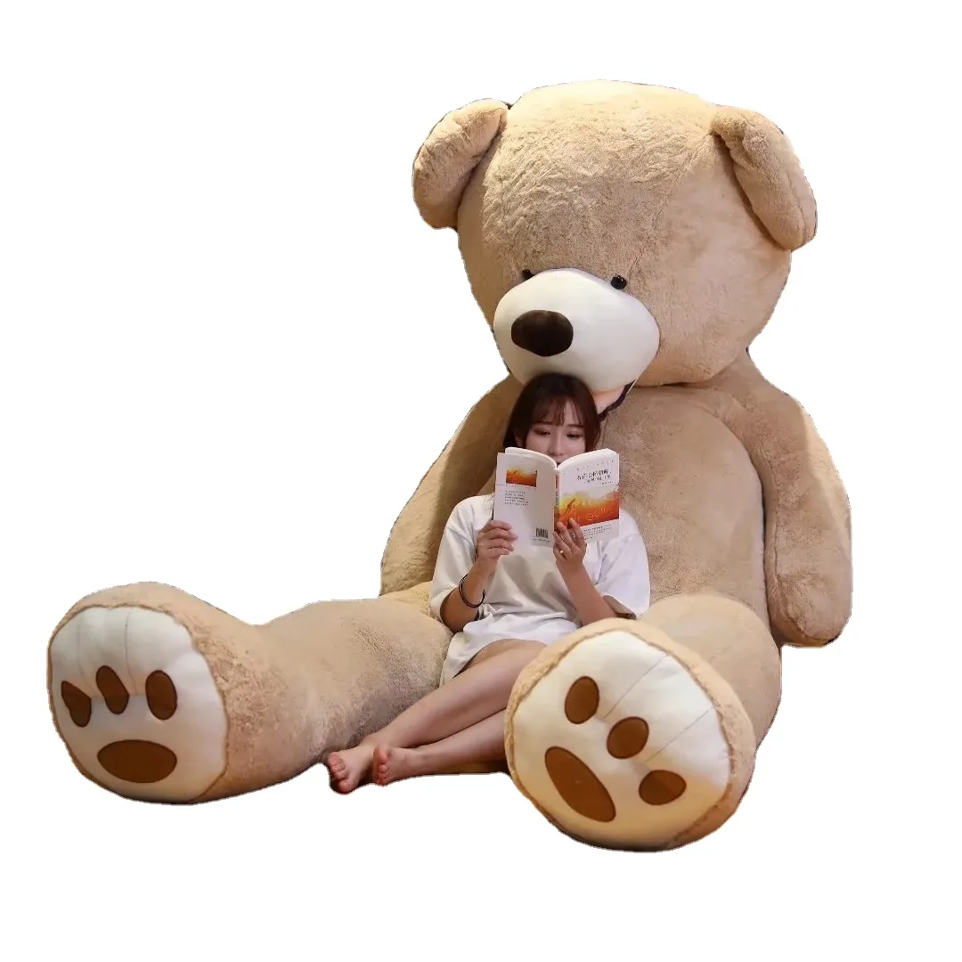 100/130/160/180/200/260/340cm grande/grande formato morbido peluche farcito orsacchiotto gigante enorme orsacchiotto