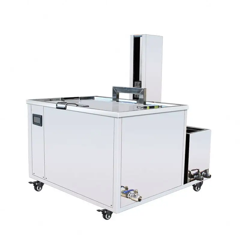 Ultrasonic Cleaner with Lifting System Customized Tank ODM Lift For Wheel Rim Diesel Engine Cylinder Head Cleaning Machine