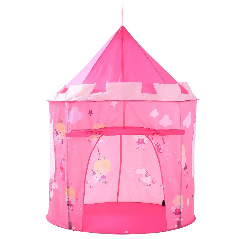 JWS-014 الصين المورد الأميرة قلعة الاطفال تلعب خيمة منزل الطفل