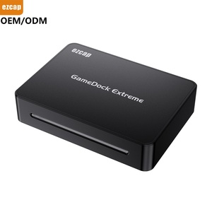 ezcap360M 4K60 GameDock极限游戏捕捉支持最大捕捉4K60 HDR VRR视频RGB24，适用于PS5 iPad游戏流