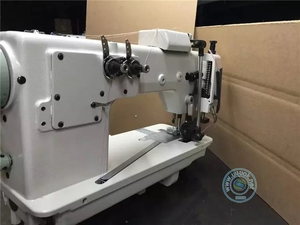 จักรเย็บผ้าไฟฟ้าความเร็วสูงดับเบิ้ลเดี่ยว2เข็มซีรีย์ Lockstitch Hand Hold Chain Stitch จักรเย็บผ้า - Product Image 6