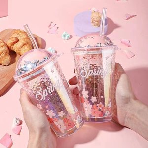 Glass Coffee Can Be Reused to Drink Juice Milk Coffee <strong>Cup</strong> - Product Image 2