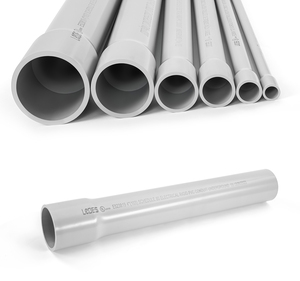 UL listelenen abd standart yangına dayanıklı yeraltı PVC elektrik borusu 1 2 3 4 5 inç 10 ft program 40 80 kanallar - Product Image 1