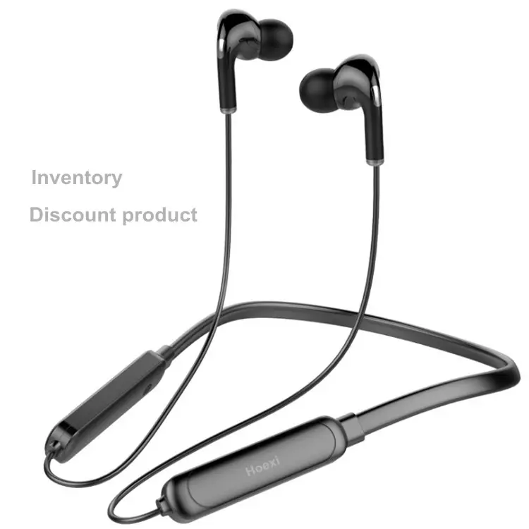 Auriculares inalámbricos portátiles con banda para el cuello, audífonos deportivos a prueba de sudor IPX5 con sonido estéreo Hifi para teléfonos móviles