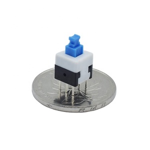 Push Button <strong>Switch</strong> 8*8 8X8 6 Pin Momentary Locked Latching <strong>Switch</strong> - Product Image 5
