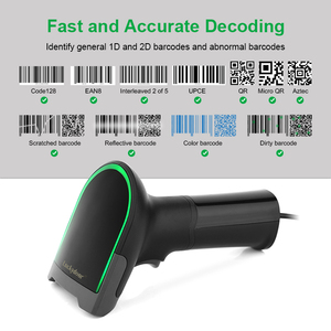 ワイヤレスBracode Scanner 2d Bracode Scanners Android 1dバーコードリーダー用シガレットケースデータマトリックス - Product Image 3
