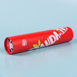 Pro-environment Friendly Clothes Packaging Box Compostable Custom Round Cardboard Hat Boxes Customized Paper Tube - Product Image 2