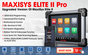 Original Autel Maxisys Elite II Pro 2 Years Update Ecu Tuning <strong>Programming</strong> Tool As Maxisys Ultra Lite 908 Diagnostic <strong>Scanner</strong> - Product Image 4