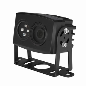 EAPODA 1080P AHD cámara de visión trasera analógica marcha atrás 180 grados ojo de pez impermeable CCTV seguridad autobús camión Monitor de vista lateral