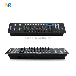 Controlador de iluminación de escenario de alta calidad, controlador Dmx de 192 canales, controlador de luz con cabezal móvil para ordenador