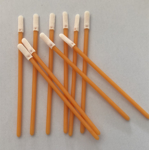 カメラレンズスクリーン用の糸くずの出ないポリエステルフォームチップクリーンルームクリーンスワブ - Product Image 3