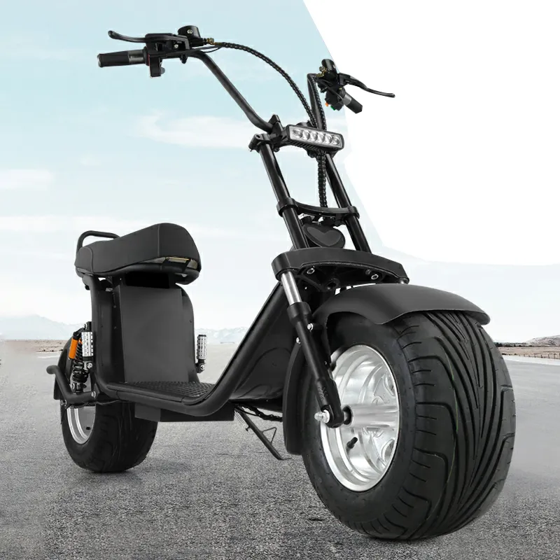 1500w gros scooter pour adultes scooter électrique grande puissance 60V 40AH 120KM Gamme porte à porte