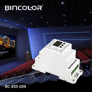 BC-835-DIN 5CH 25A定電圧PWMデコーダーDINRAILLEDコントローラー5chDMXデコーダー - Product Image 4