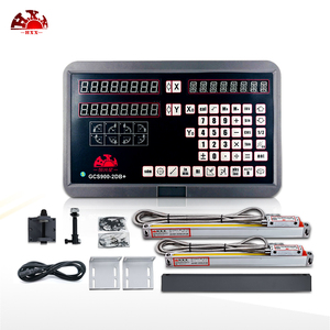High Accuracy Optical <strong>Linear</strong> <strong>Encoder</strong> 2 Axis Cnc Lathe Controller Digital Readout With <strong>Linear</strong> <strong>Scale</strong> 50-1000mm for Milling Lathe - Product Image 3