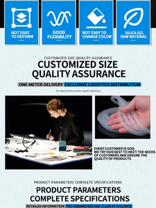 ท่อยางซิลิโคนเกรดอาหารแบบยืดหยุ่น - Product Image 2