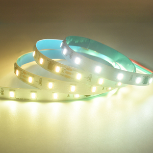 RGBCCT Smart digitale luce LED striscia SMD5050 5 colori RGBWW tagliabile indirizzabile con effetti di programma di animazione di luce di corsa