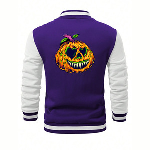 Factory-Customized Halloween <strong>Jackets</strong> High Quality Print Patterns Terrifying Fashion Carnival Accompaniment Excellent Value Money - Product Image 3