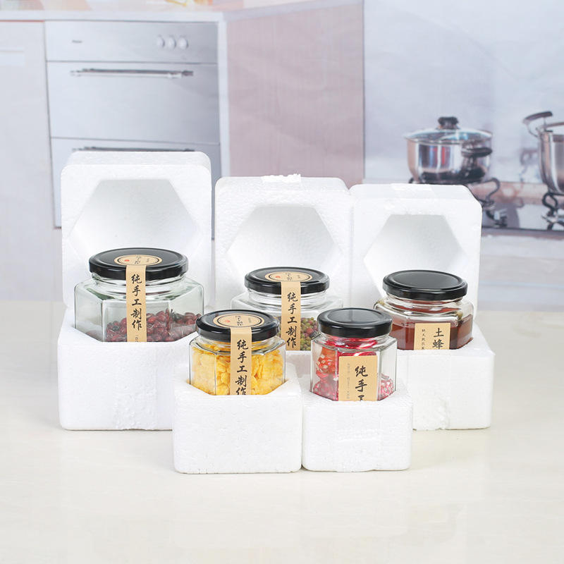 ขวดใส + กล่องโฟม