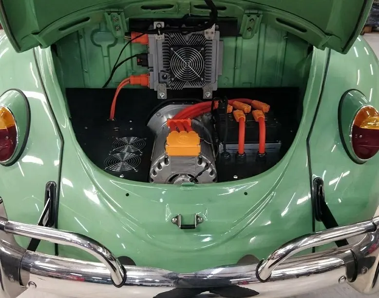 Motor eléctrico de conversión con controlador de batería de litio, motor Popular VW BEETLE BUG FUSCA cafer de 15KW y 96V